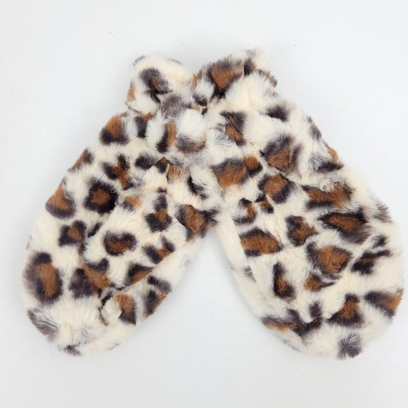 New Lot Womens Willow & Ruby Leopard Mittens + Simply Petals Scarf & Headwrap - Picture 4 of 10